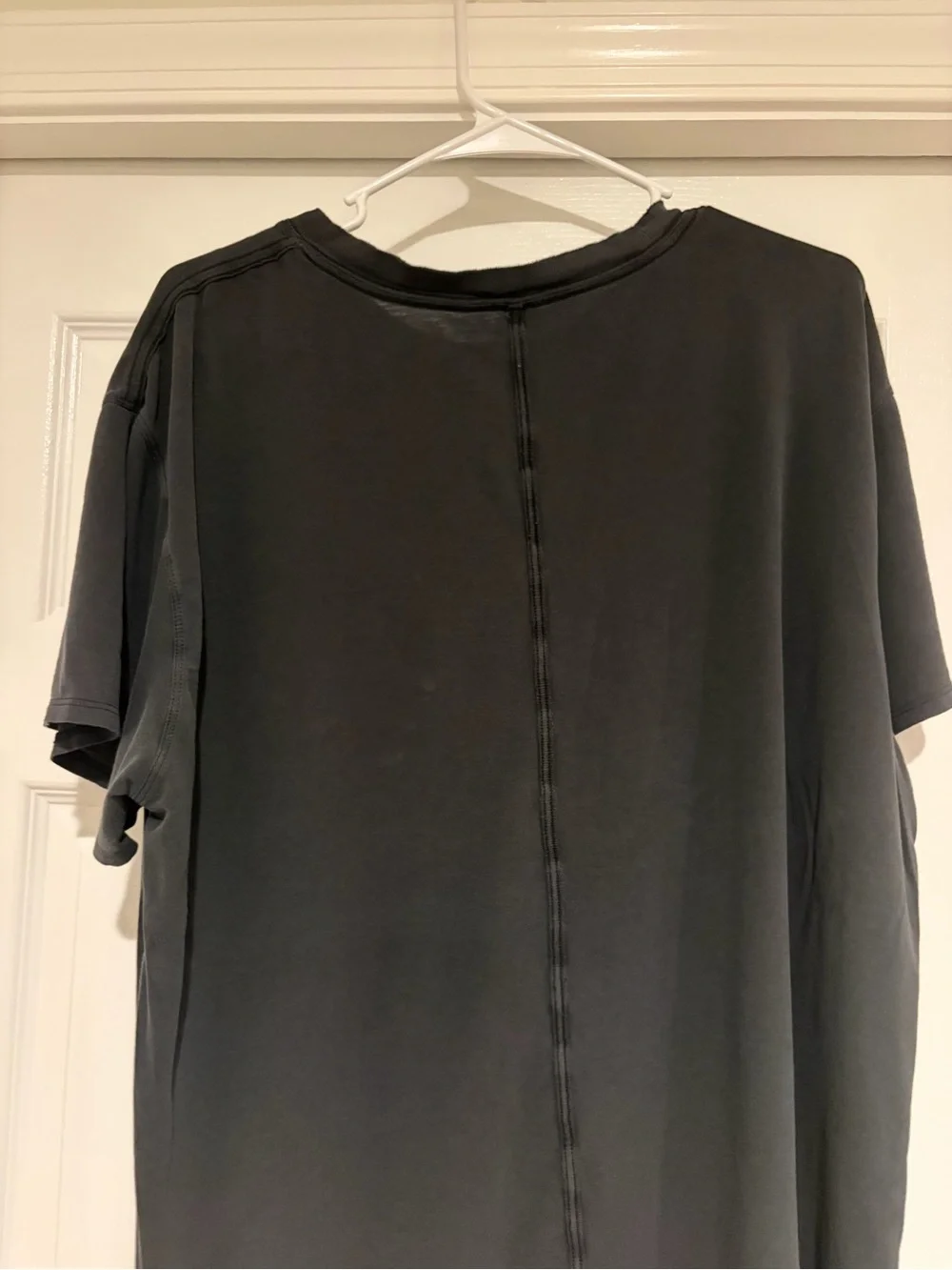 Lululemon All Yours Tee *Vitasea Black Size 14 DAMAGED